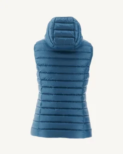 JOTT Light Sleeveless Padded Jacket Jeans Blue Mali 140 Blue Jeans Clearance