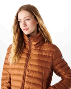 JOTT Lightweight Caramel Louisa Down Jacket 811 Caramel Shop