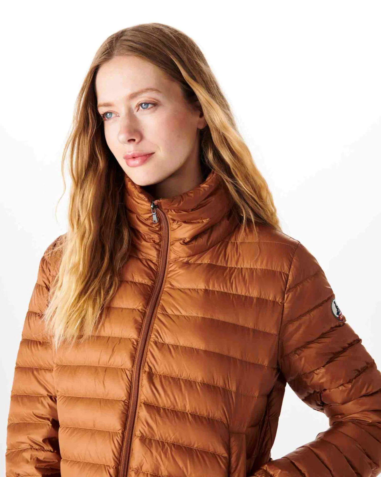 JOTT Lightweight Caramel Louisa Down Jacket 811 Caramel Shop
