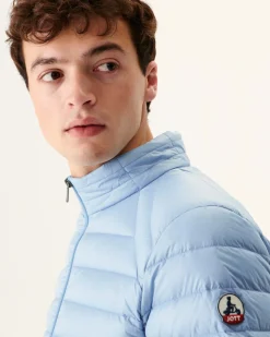 JOTT Lightweight Down Jacket Light Blue Mat 180 Soft Blue Best Sale