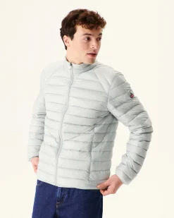 JOTT Lightweight Down Jacket Light Gray Mat 532 Soft Gray Fashion