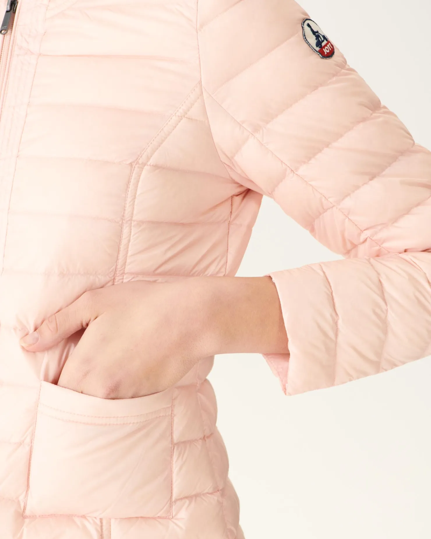 JOTT Lightweight Down Jacket Light Pink Douda 463 Soft Pink Store