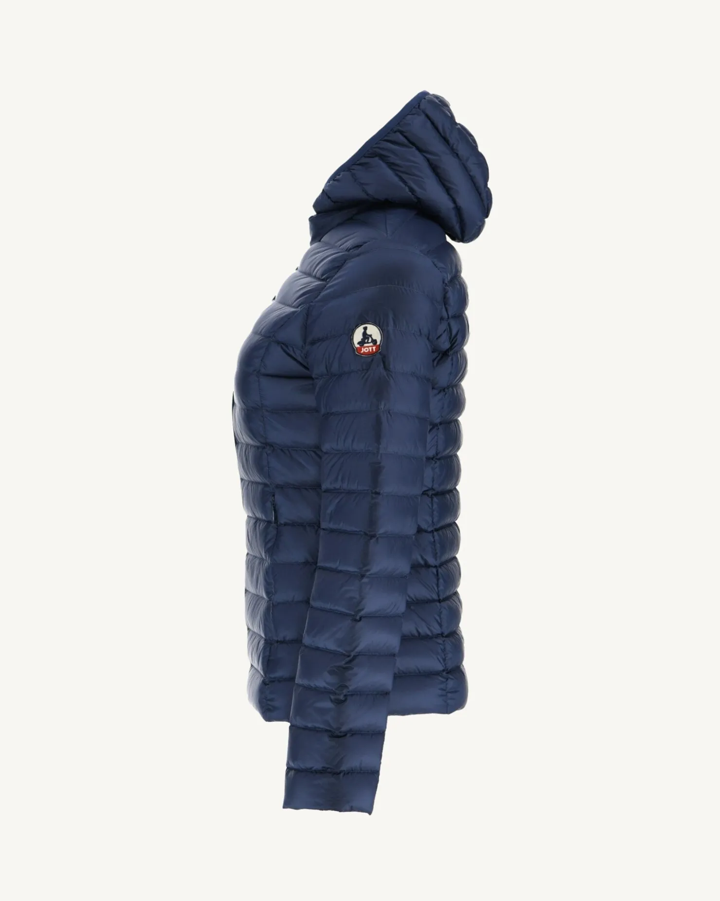 JOTT Lightweight Hooded Down Jacket Deep Blue Cloe 124 Abyss Blue Hot