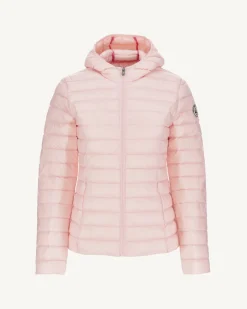 JOTT Lightweight Hooded Down Jacket Light Pink Cloe 401 Light Pink Best Sale