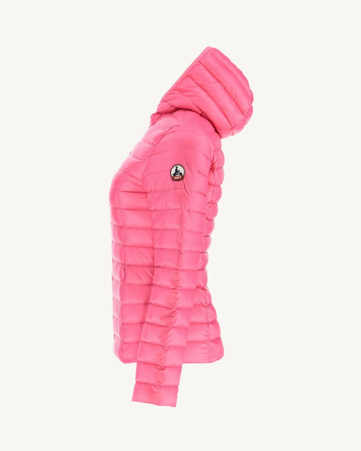 JOTT Lightweight Hooded Down Jacket Rose Cloe 453 Pink Best