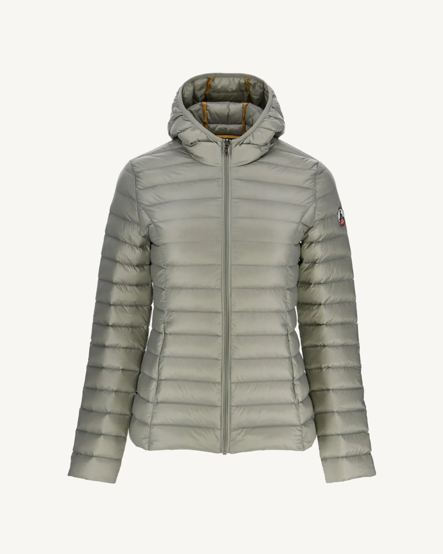 JOTT Lightweight Hooded Down Jacket Sage Cloe 826 Sage Sale