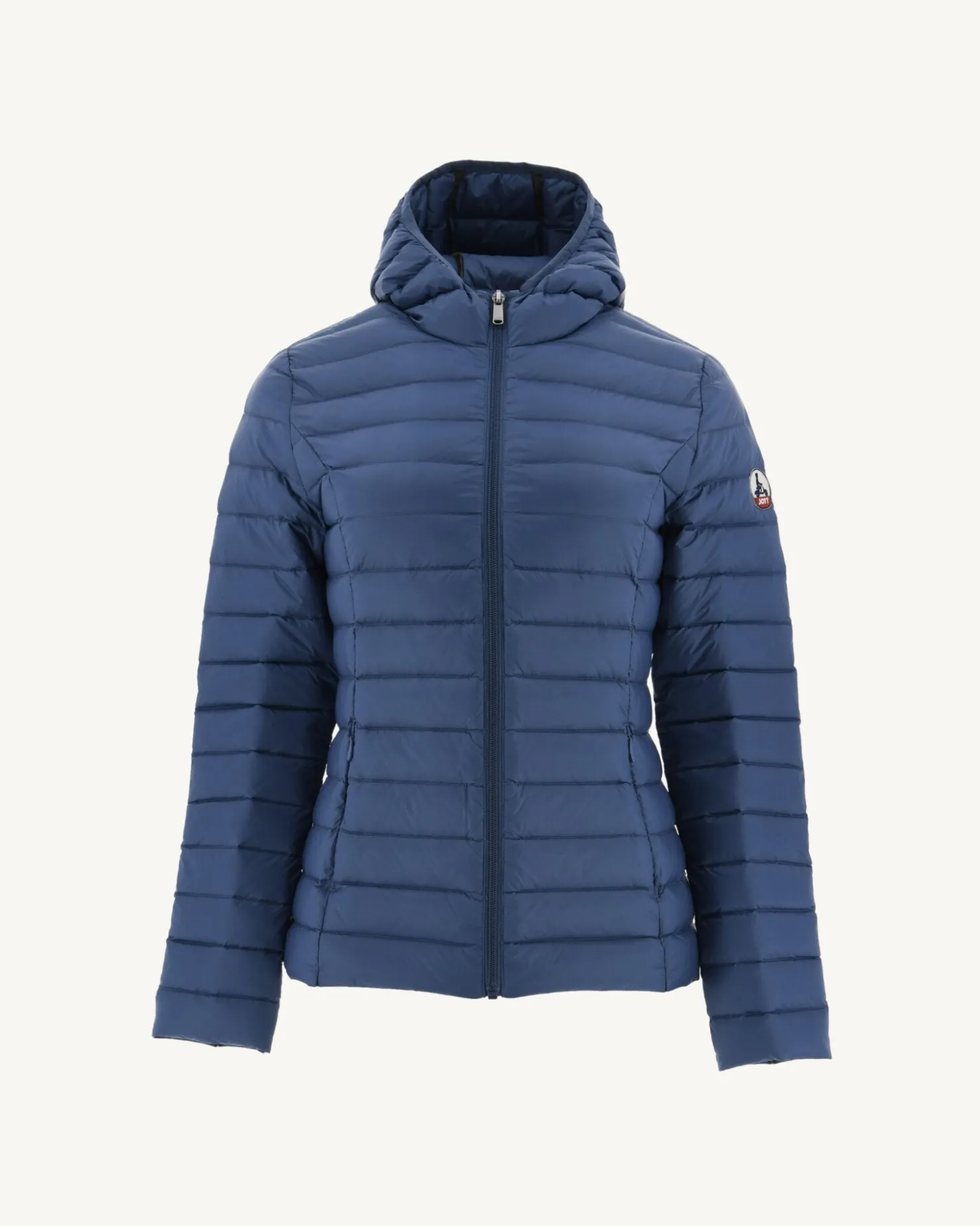 JOTT Lightweight Hooded Down Jacket Denim Blue Cloe 140 Blue Jeans Sale
