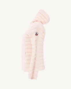 JOTT Lightweight Hooded Down Jacket Light Pink Cloe 463 Soft Pink Best Sale