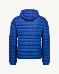 JOTT Lightweight Hooded Puffer Jacket Royal Blue Nico 103 Royal Blue Sale