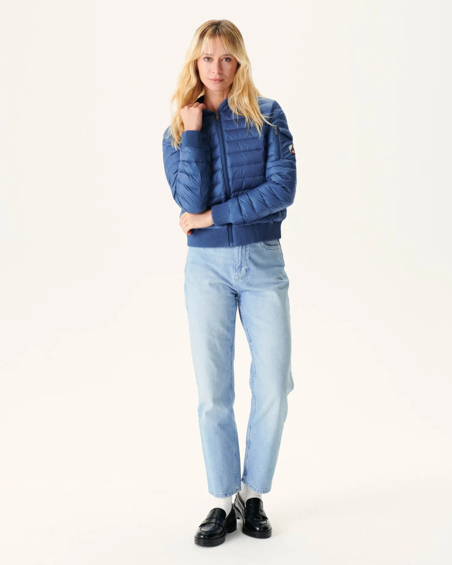 JOTT Lightweight Padded Jacket Emmy Blue Jeans 140 Blue Jeans Online