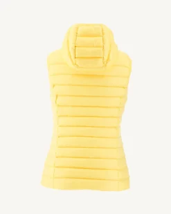 JOTT Lightweight Sleeveless Padded Jacket Light Yellow Mali 627 Soft Yellow Online