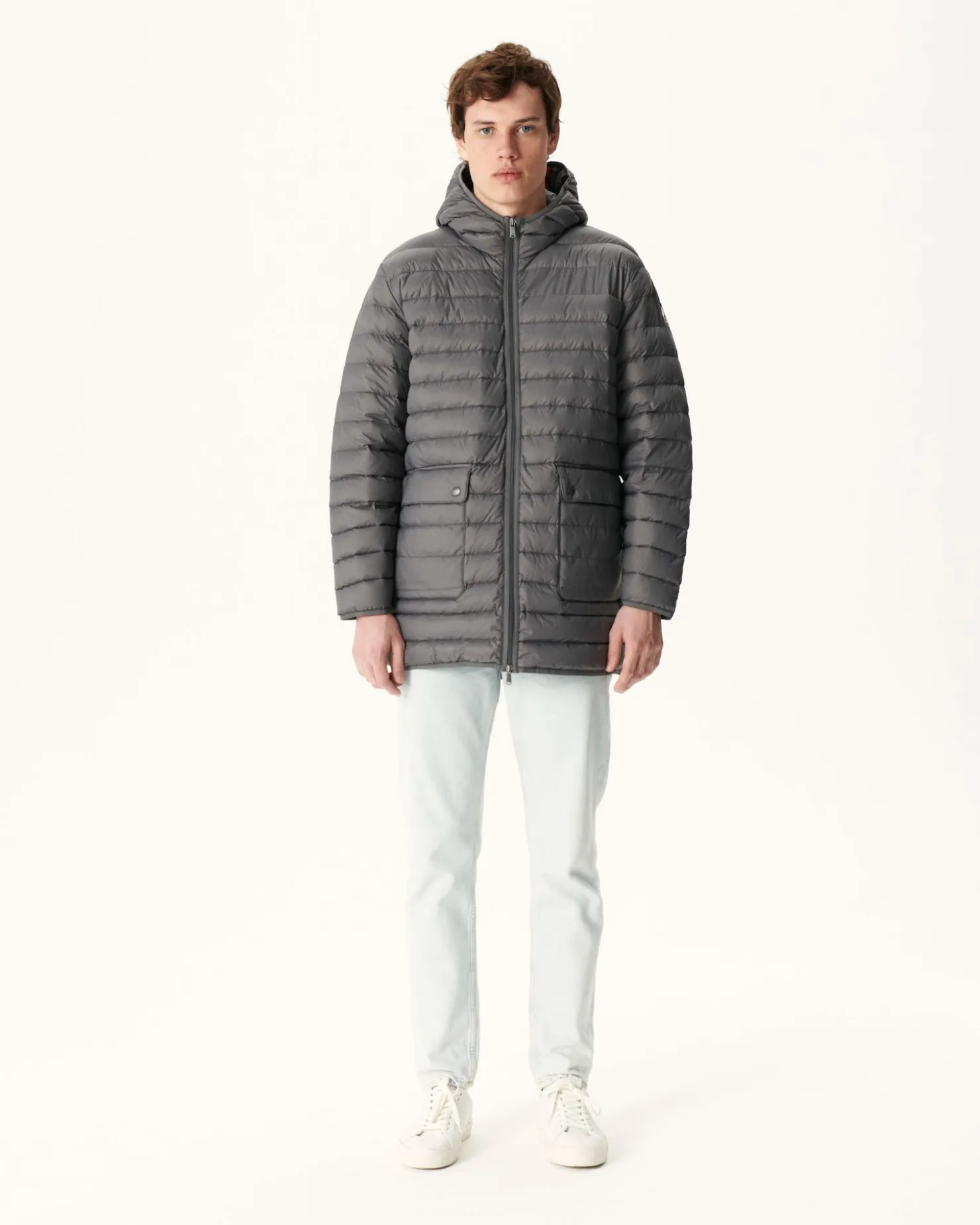 JOTT Long Anthracite Down Jacket Luc 504 Anthracite Shop