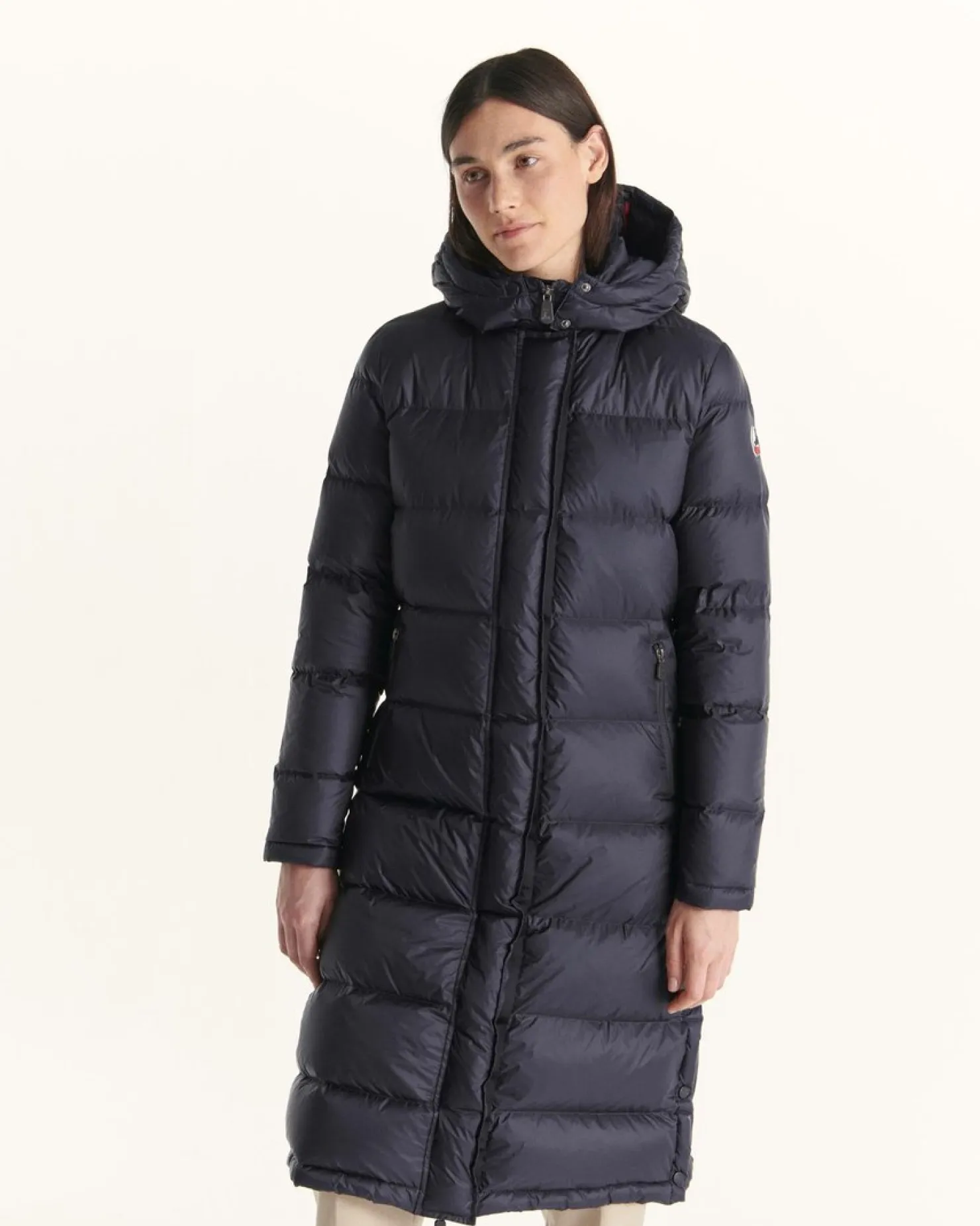 JOTT Long Hooded Down Jacket Grand Cold Navy Karachi 104 Marine Shop