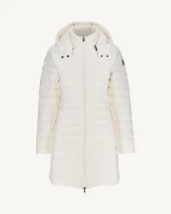 JOTT Long Hooded Down Jacket White Vero 901 White Online
