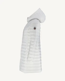 JOTT Long Hooded Down Jacket White Vero 901 White Online