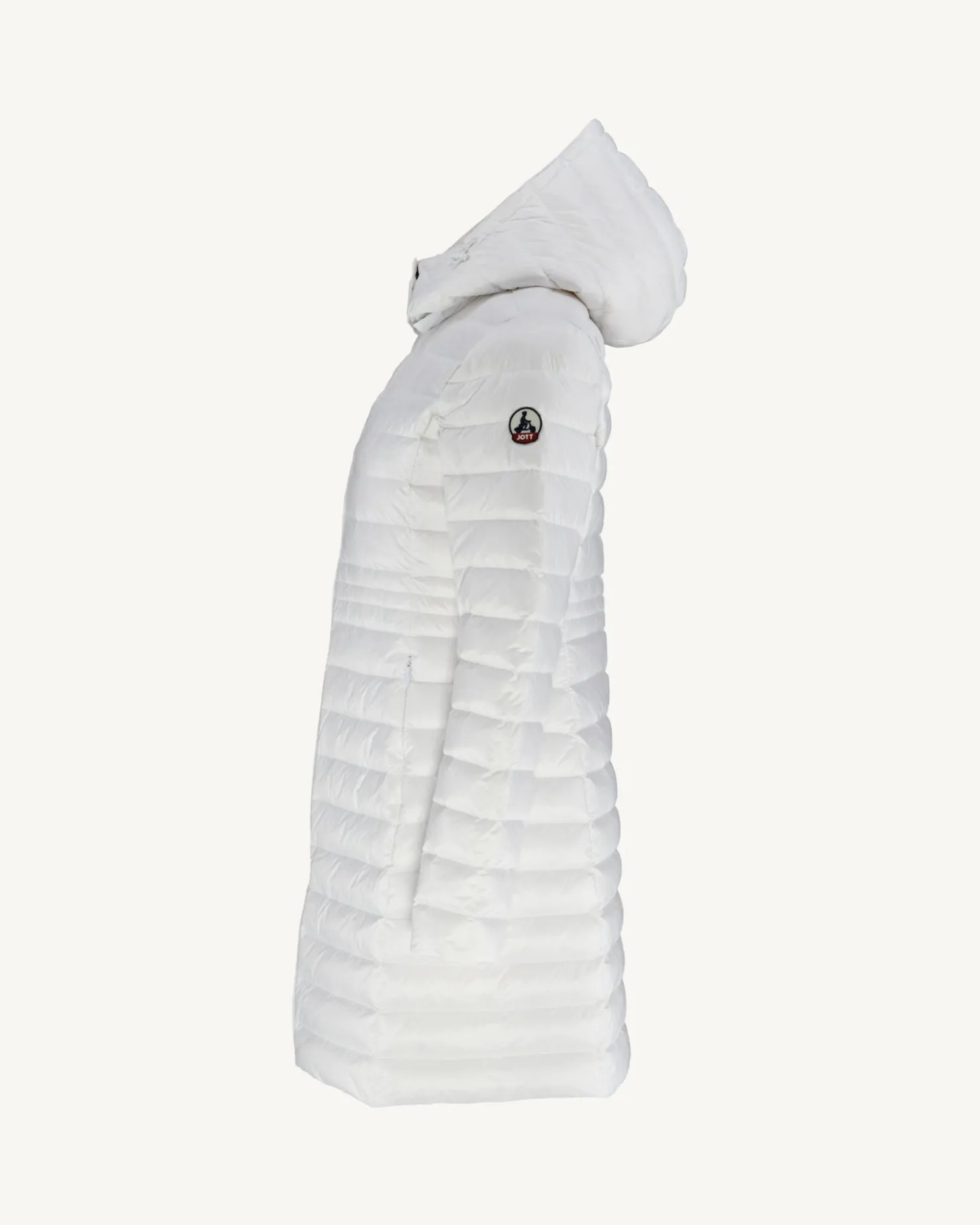 JOTT Long Hooded Down Jacket White Vero 901 White Online