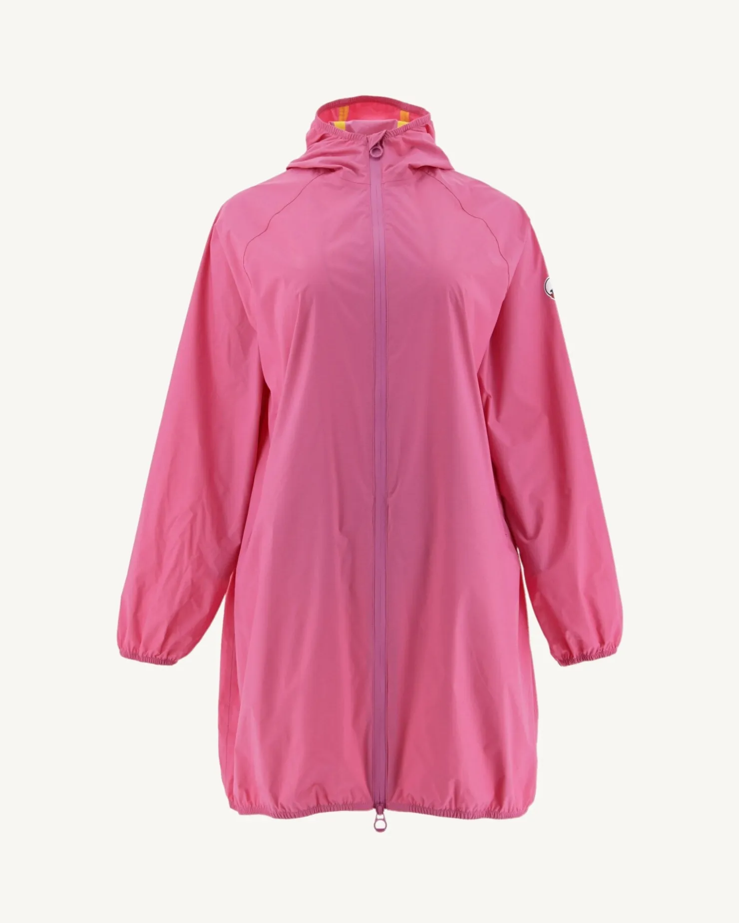 JOTT Long Hooded Jacket Intense Pink Copenhagen 457 Wild Pink Discount