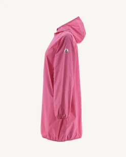 JOTT Long Hooded Jacket Intense Pink Copenhagen 457 Wild Pink Discount