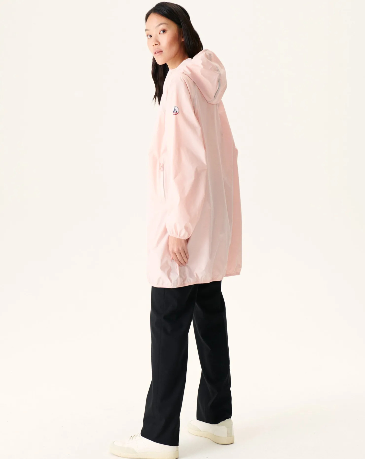 JOTT Long Hooded Jacket Light Pink Copenhagen 463 Soft Pink Shop