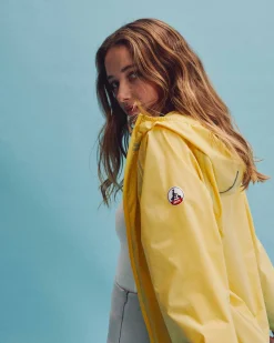 JOTT Long Hooded Jacket Light Yellow Copenhagen 627 Soft Yellow Online
