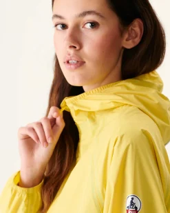 JOTT Long Hooded Jacket Light Yellow Copenhagen 627 Soft Yellow Online