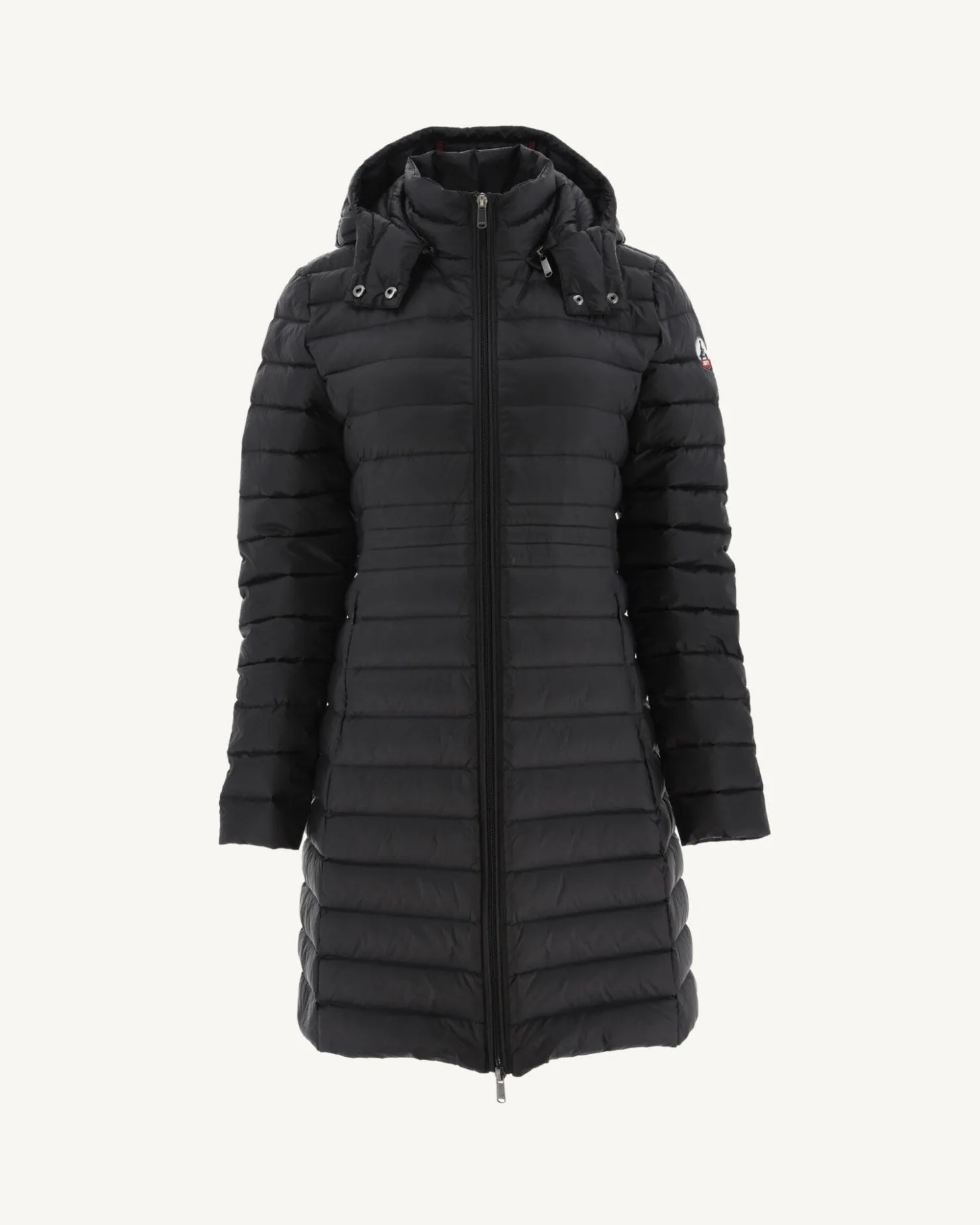 JOTT Long Hooded Puffer Jacket Black Vero 999 Black Flash Sale