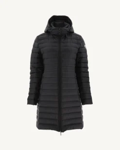 JOTT Long Hooded Puffer Jacket Black Vero 999 Black Flash Sale