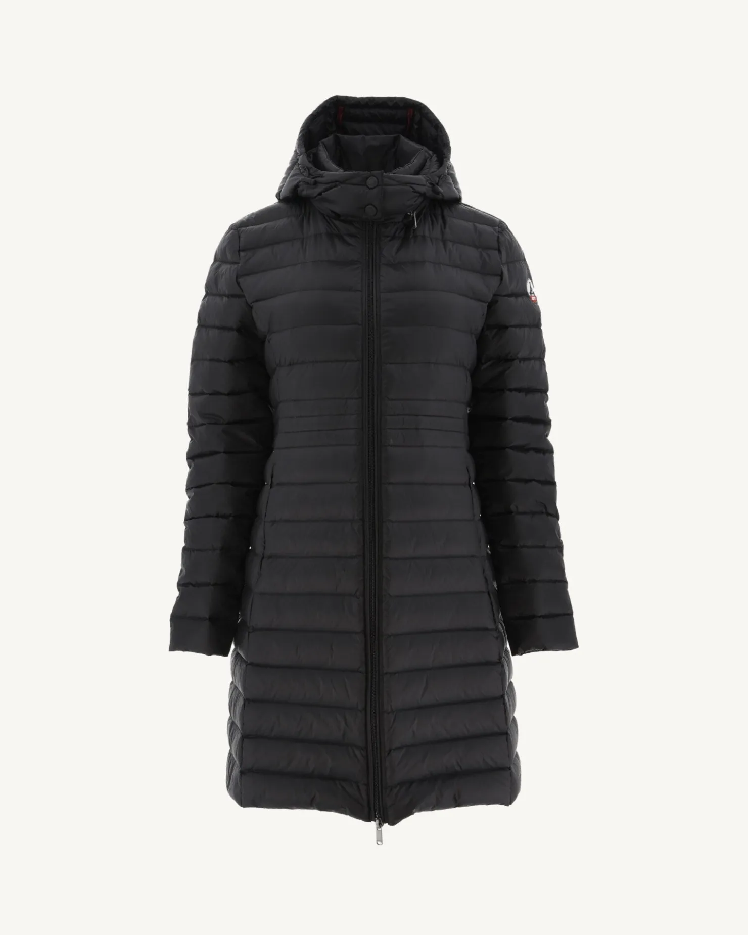 JOTT Long Hooded Puffer Jacket Black Vero 999 Black Flash Sale