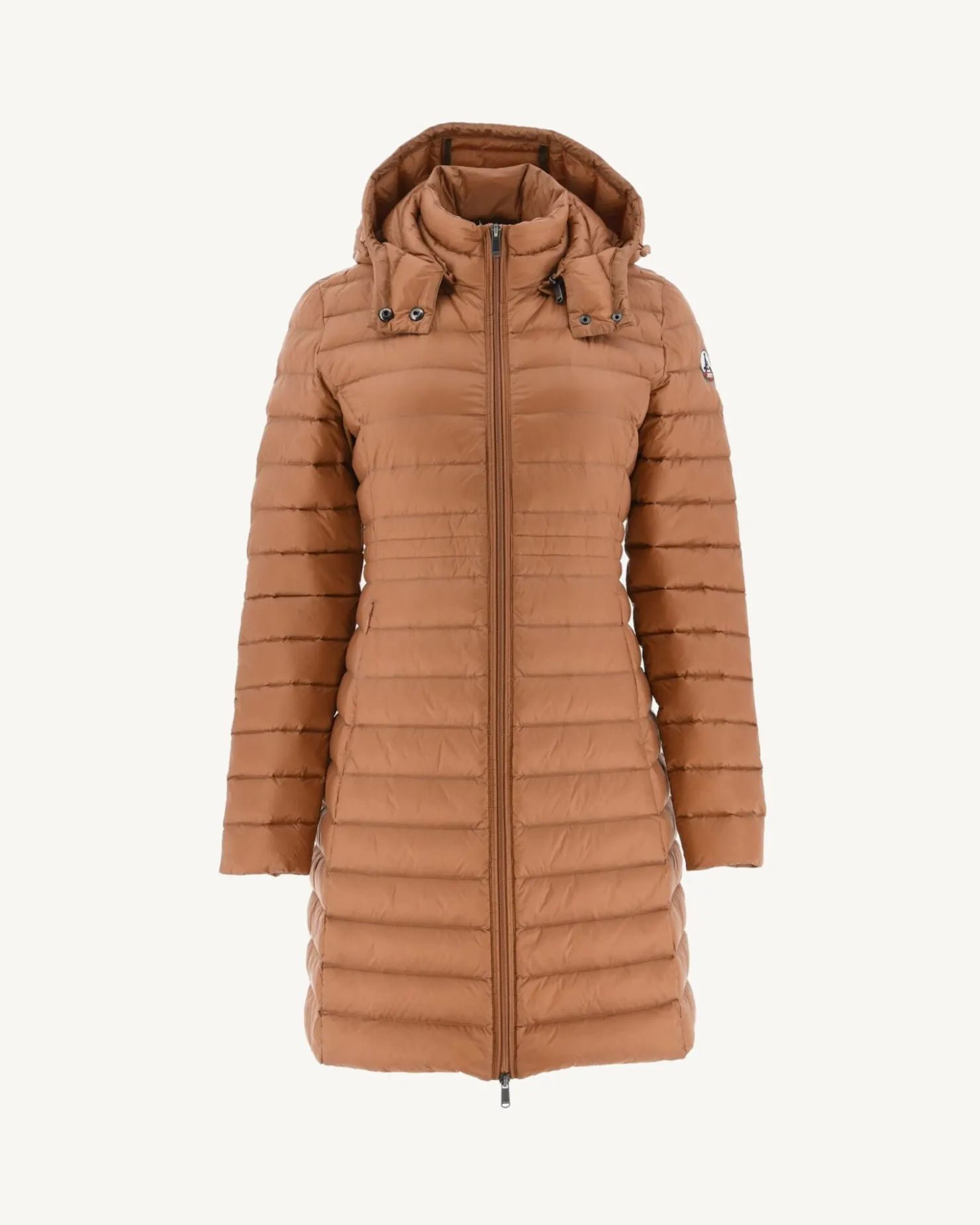 JOTT Long Hooded Puffer Jacket Camel Vero 839 Camel Best Sale