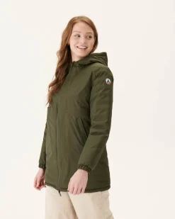 JOTT Long Reversible Down Jacket Army/Light Pink Roma 2552 Army / Soft Pink Store