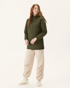 JOTT Long Reversible Down Jacket Army/Light Pink Roma 2552 Army / Soft Pink Store