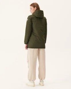 JOTT Long Reversible Down Jacket Army/Light Pink Roma 2552 Army / Soft Pink Store