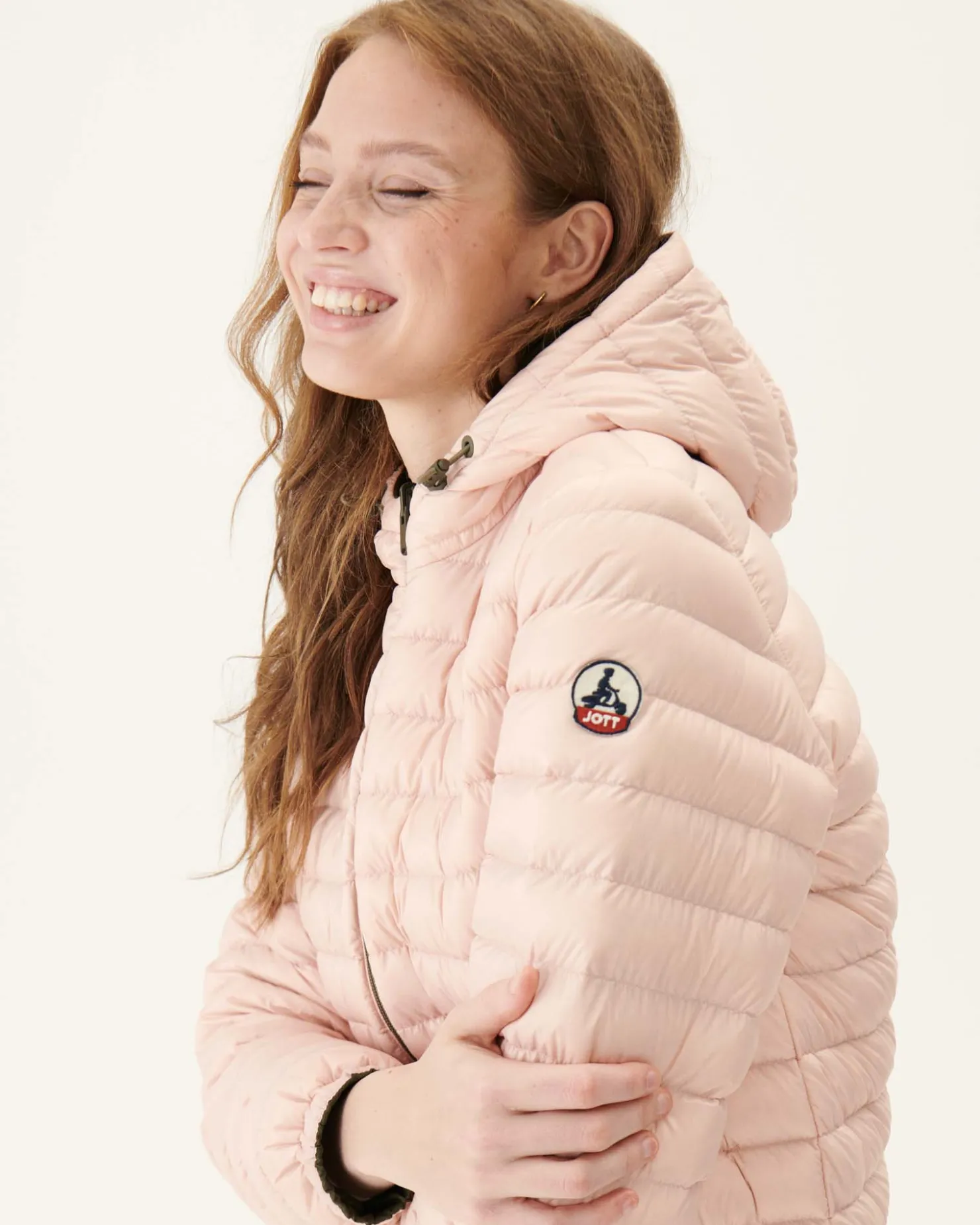 JOTT Long Reversible Down Jacket Army/Light Pink Roma 2552 Army / Soft Pink Store