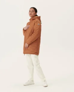 JOTT Long Reversible Down Jacket Camel/Light Camel Roma 8390 Camel / Rust Clearance