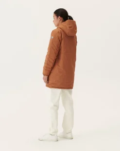 JOTT Long Reversible Down Jacket Camel/Light Camel Roma 8390 Camel / Rust Clearance