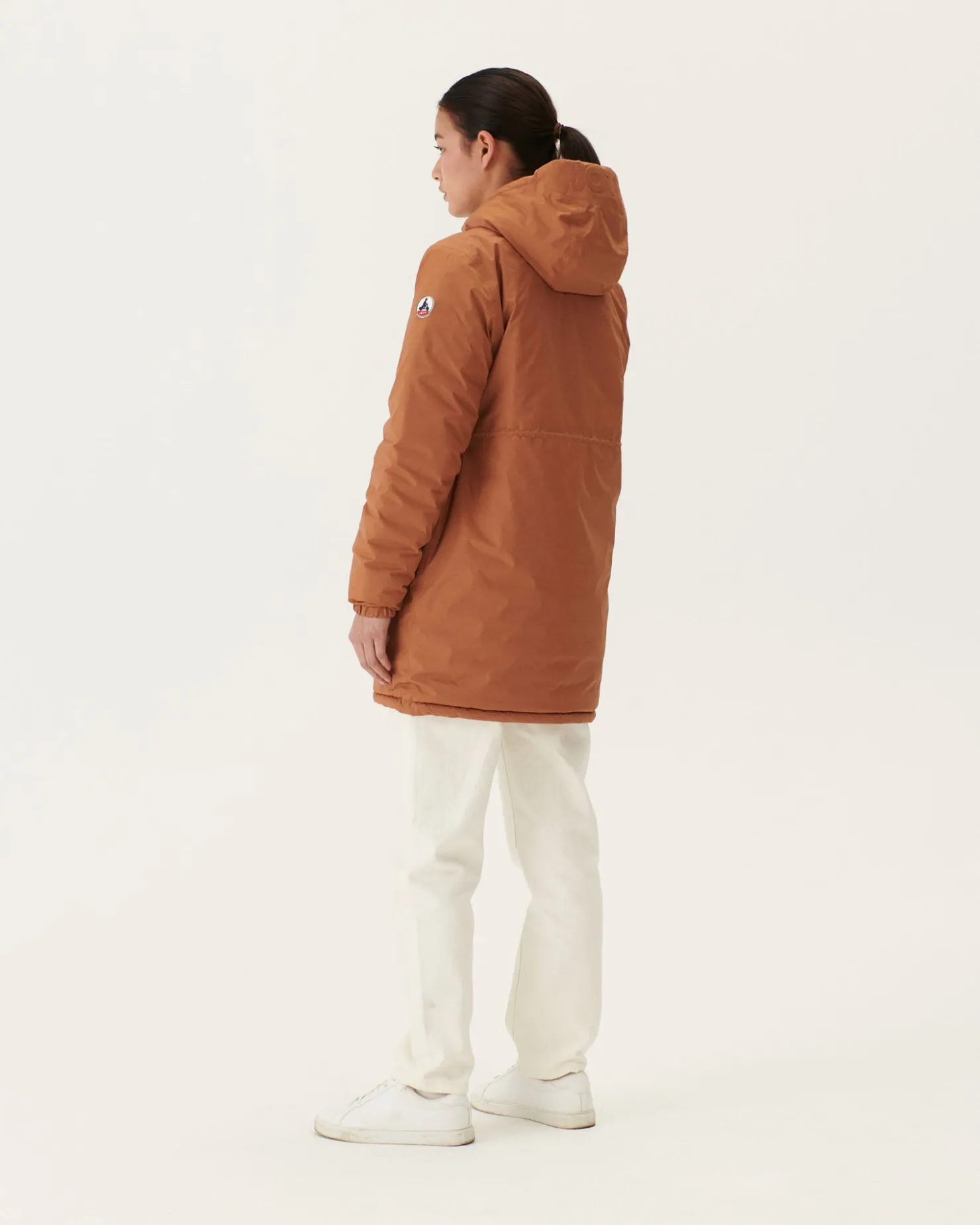 JOTT Long Reversible Down Jacket Camel/Light Camel Roma 8390 Camel / Rust Clearance