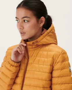 JOTT Long Reversible Down Jacket Camel/Light Camel Roma 8390 Camel / Rust Clearance