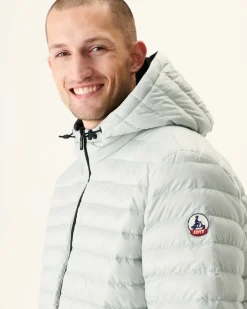 JOTT Long Reversible Hooded Down Jacket Black/Light Gray Amsterdam 9902 Black / Soft Gray Cheap