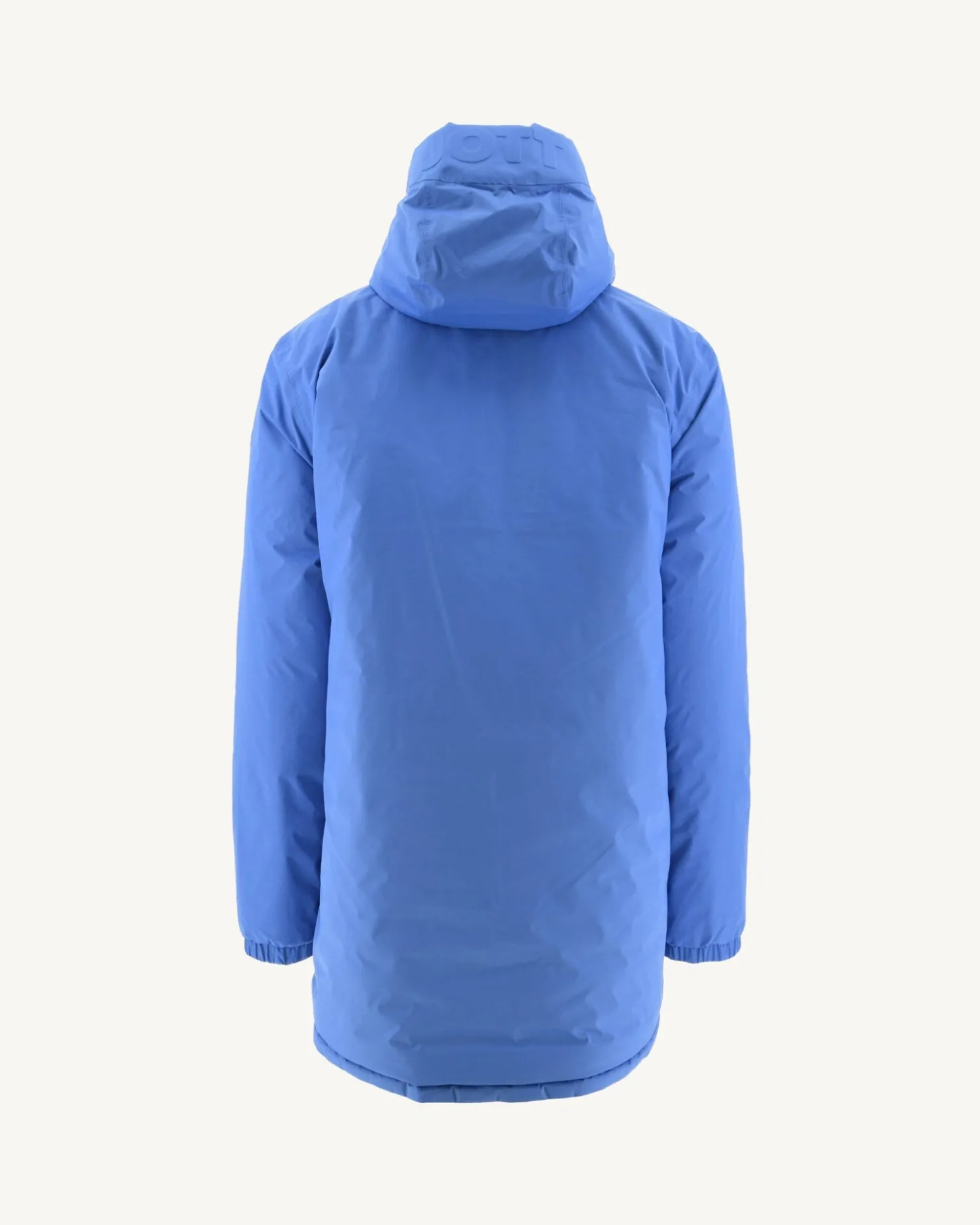 JOTT Long Reversible Hooded Down Jacket Azur/Marine Amsterdam 1830 Azure / Navy Flash Sale