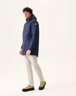 JOTT Long Reversible Hooded Puffer Jacket Marine Amsterdam 104 Marine Best