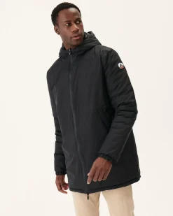 JOTT Long Reversible Hooded Puffer Jacket Black Amsterdam 999 Noir Cheap