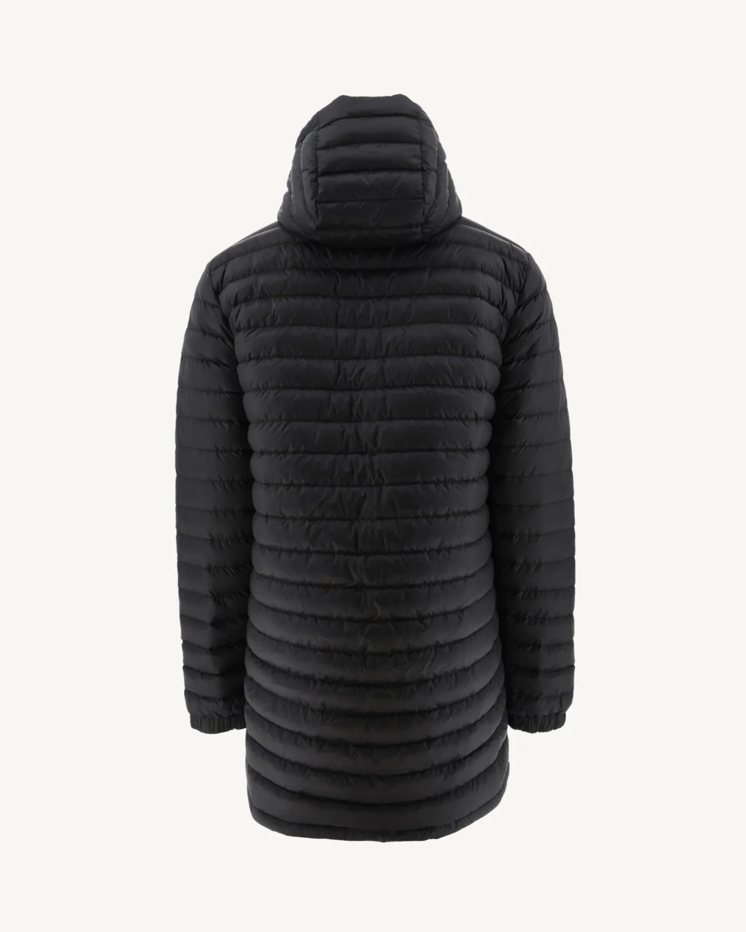 JOTT Long Reversible Hooded Puffer Jacket Black Amsterdam 999 Noir Cheap