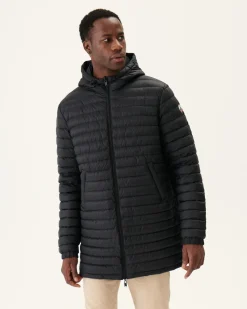 JOTT Long Reversible Hooded Puffer Jacket Black Amsterdam 999 Noir Cheap