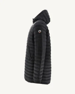 JOTT Long Reversible Hooded Puffer Jacket Black Amsterdam 999 Noir Cheap