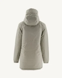 JOTT Long Reversible Puffer Jacket Beige/Light Khaki Roma Print 8042 Beige / Monogram Bush Discount