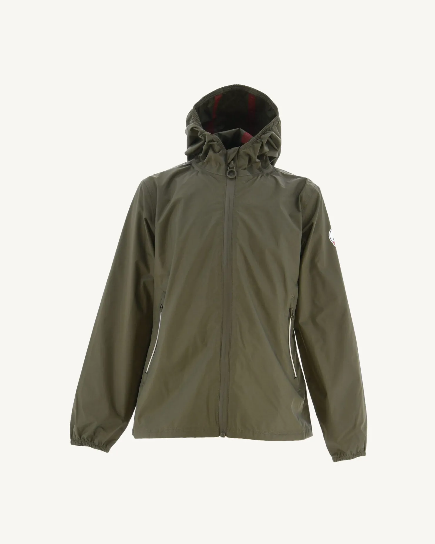 JOTT Madeira Children'S Army Waterproof Hooded Jacket 255 Army Store