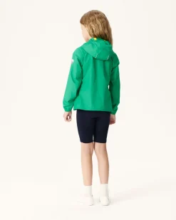 JOTT Madeira Children'S Green Hooded Waterproof Jacket 243 Poppy Green New