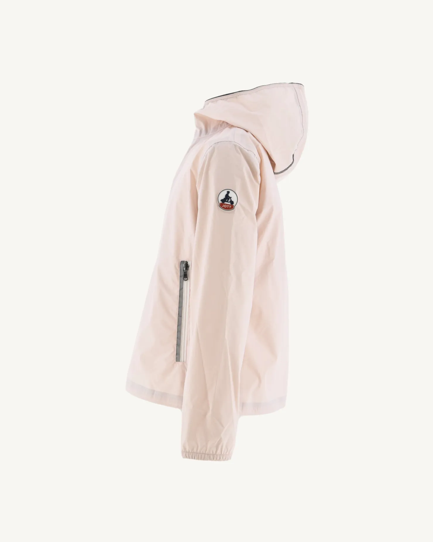 JOTT Madeira Children'S Light Pink Hooded Waterproof Jacket 463 Soft Pink New