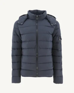 JOTT Marine Adrien Great Cold Hooded Padded Jacket 104 Marine Outlet