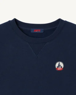 JOTT Marine Elvas Organic Cotton Sweatshirt 104 Navy Hot